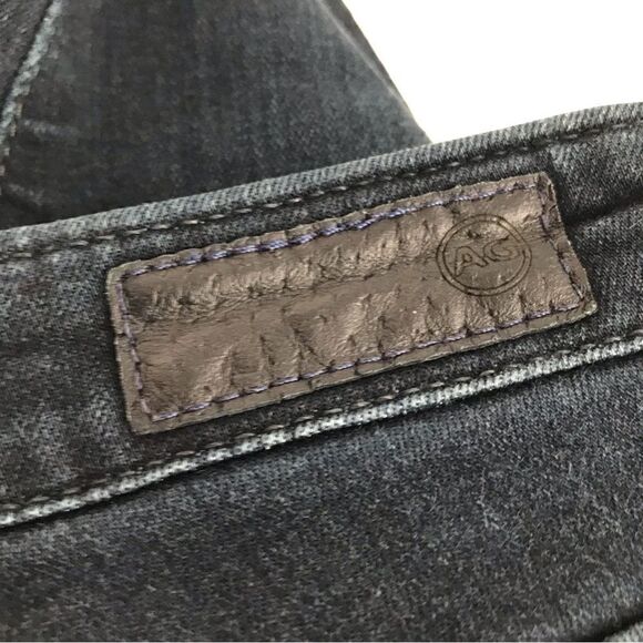 AG Adriano Goldschmied THE MIDDI Mid-Rise Dark Wash Legging - Picture 9 of 15